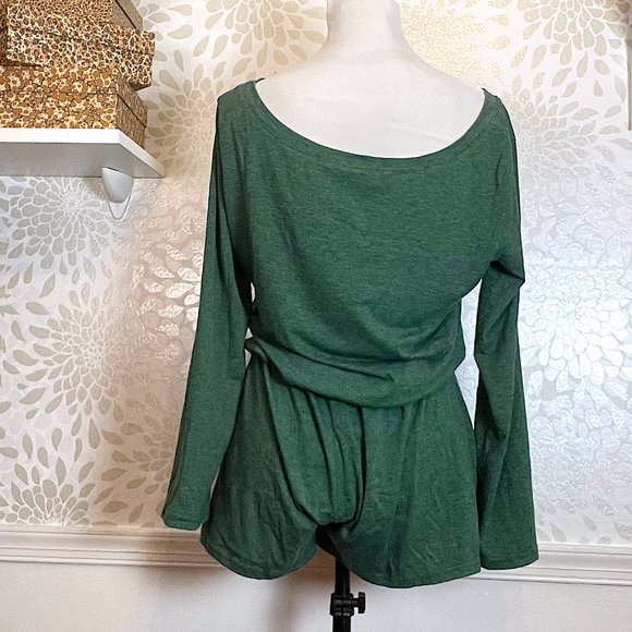 CZGBT Long Sleeve Shorts Romper - Picture 2 of 6